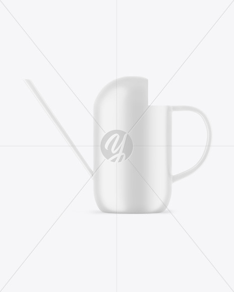 Matte Watering Can Mockup