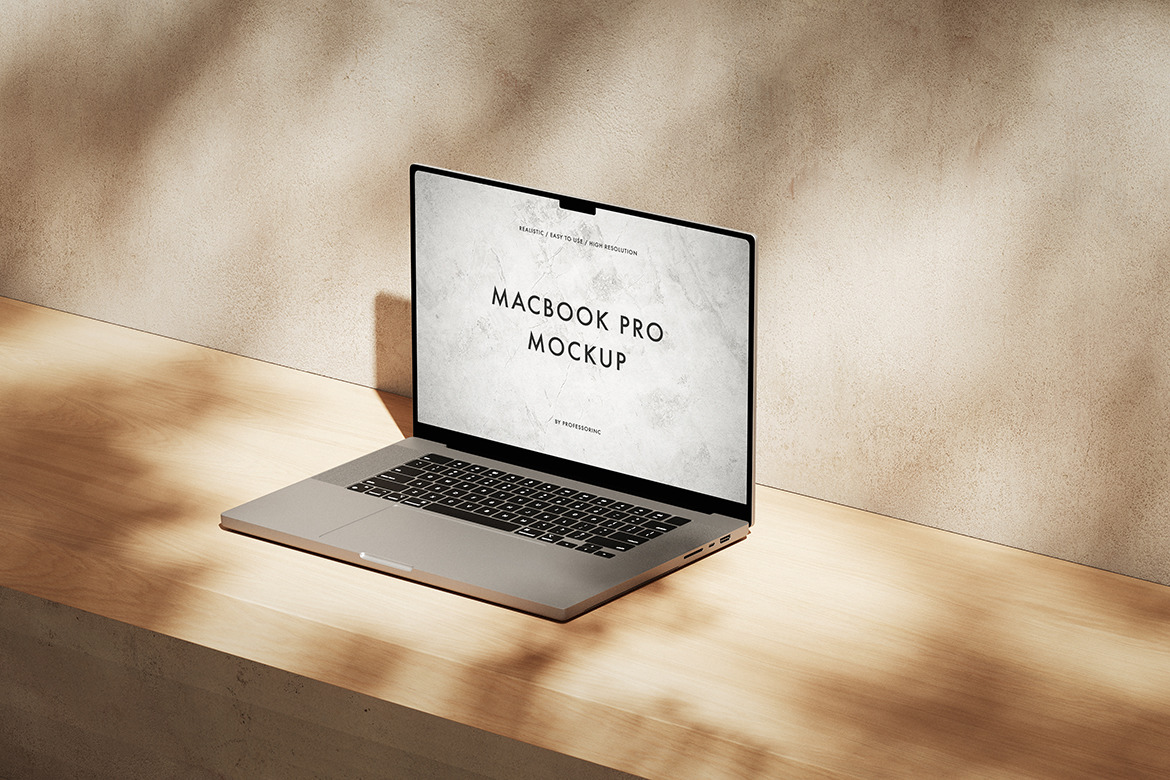 MacBook Pro Mockup Set