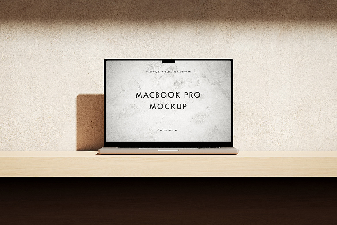 MacBook Pro Mockup Set