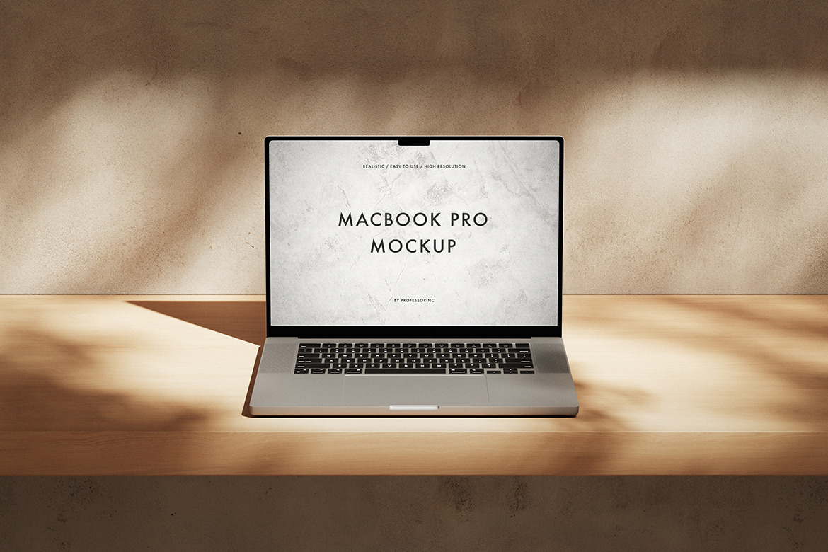 MacBook Pro Mockup Set