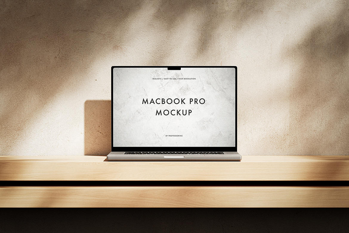 MacBook Pro Mockup Set