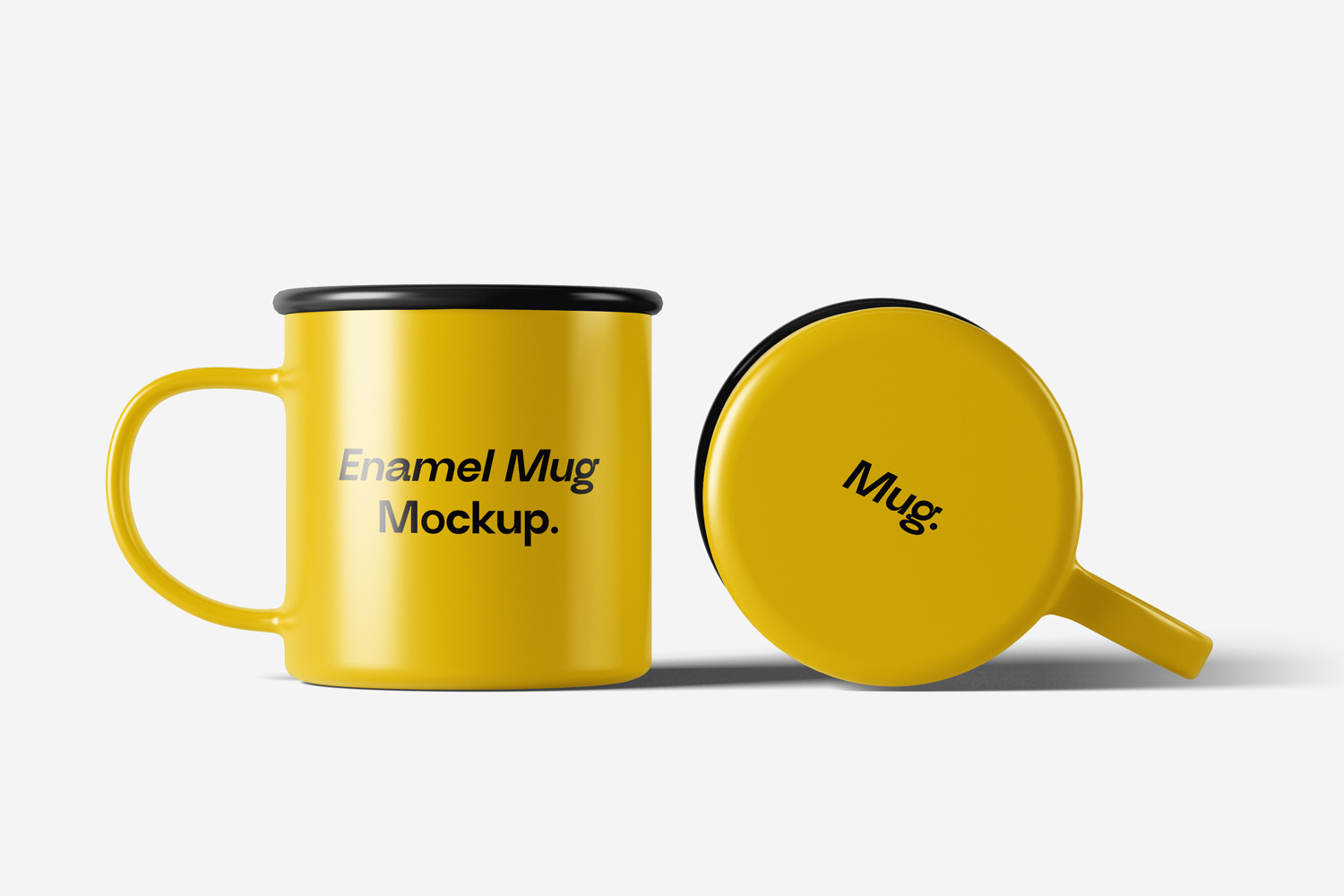 Enamel Mug Mockups