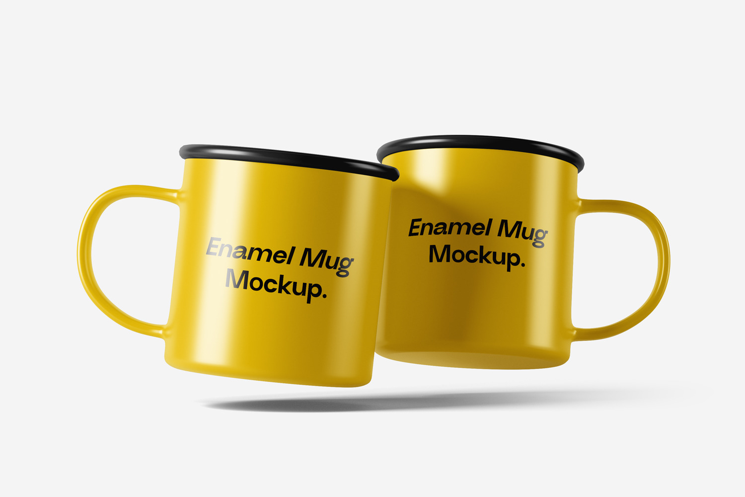 Enamel Mug Mockups