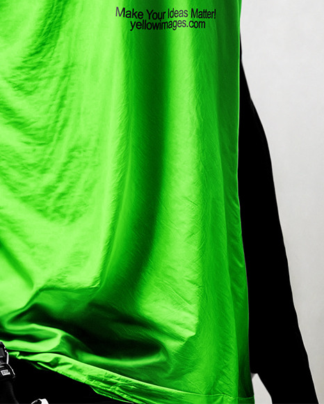 Black Man with Dreadlocks Wearing a T-Shirt and Sunglasses Mockup