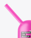Matte Watering Can Mockup