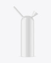 Glossy Watering Can Mockup
