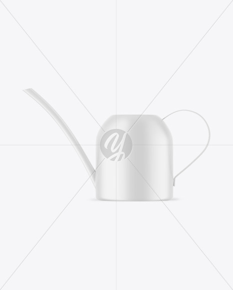 Matte Watering Can Mockup