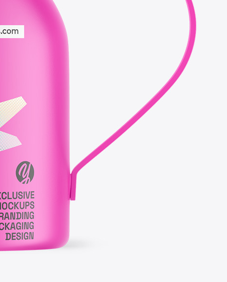 Matte Watering Can Mockup