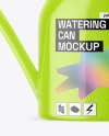 Glossy Watering Can Mockup