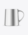 Metallic Mug Mockup