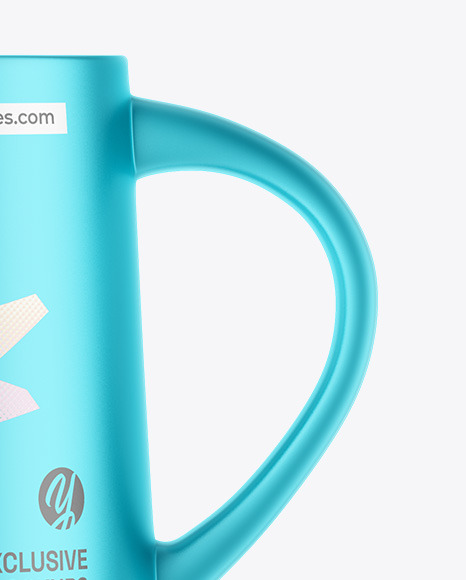 Matte Metallic Mug Mockup