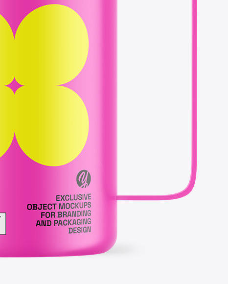 Matte Watering Can Mockup