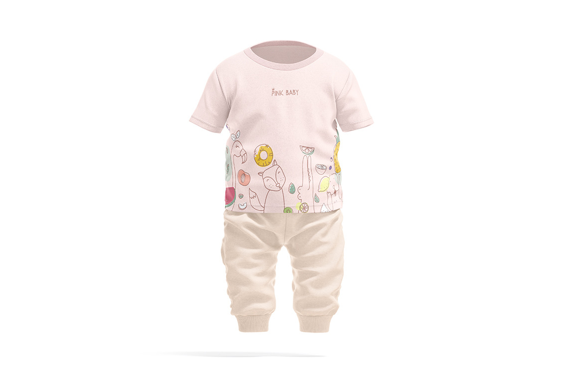 Baby Pajamas Mockups