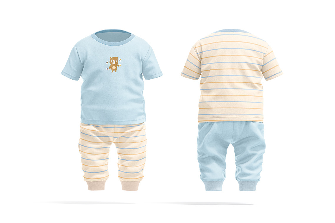 Baby Pajamas Mockups