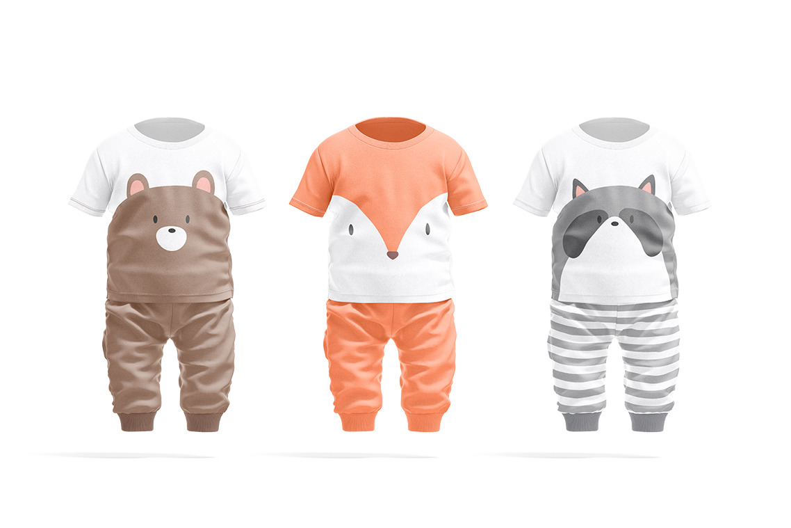 Baby Pajamas Mockups