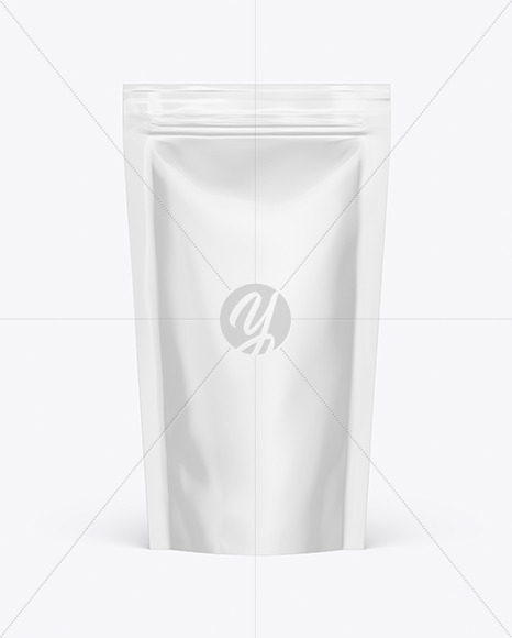 Glossy Stand up Pouch Mockup