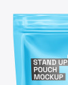 Glossy Stand up Pouch Mockup