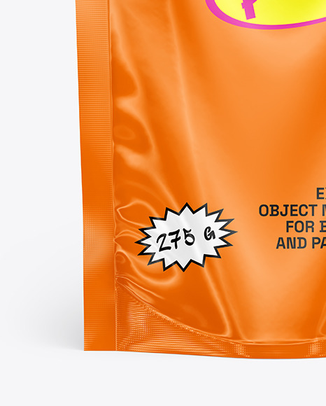 Glossy Pouch Mockup