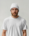 Bearded Irishman Wearing a T-Shirt and Beanie Hat Mockup