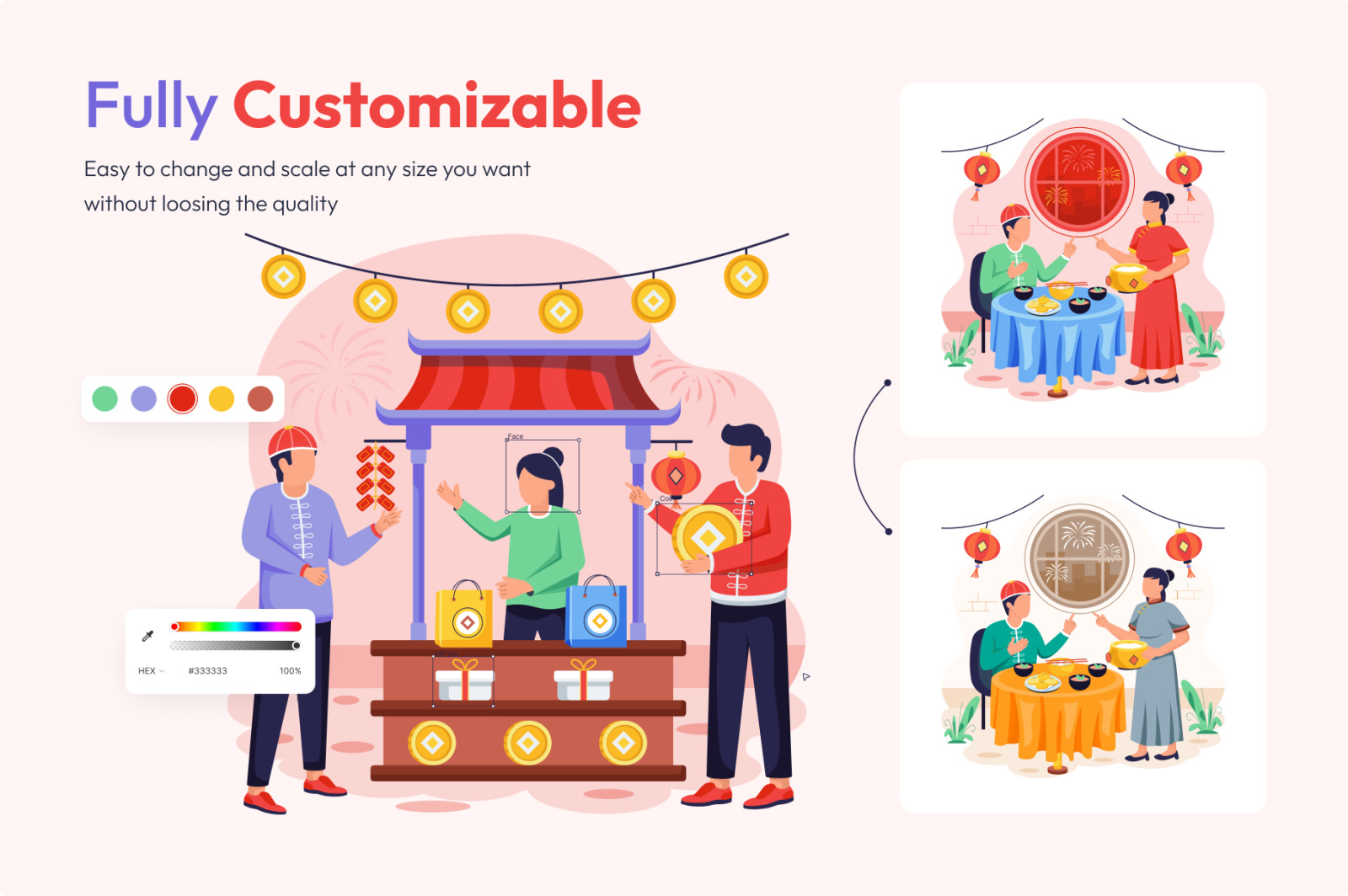 Chinese New Year Illustrations Chinese New Year Illustrations