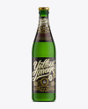 500ml Vichy Green Bottle Mock-up