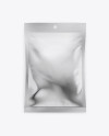 Metallic Snack Bag Mockup