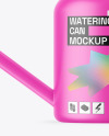 Matte Watering Can Mockup