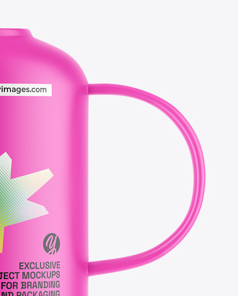 Matte Watering Can Mockup