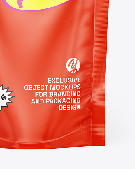 Matte Pouch Mockup