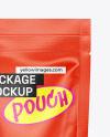 Matte Pouch Mockup