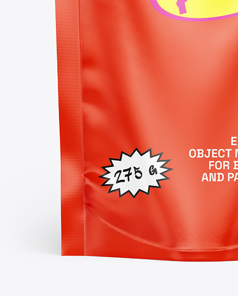 Matte Pouch Mockup
