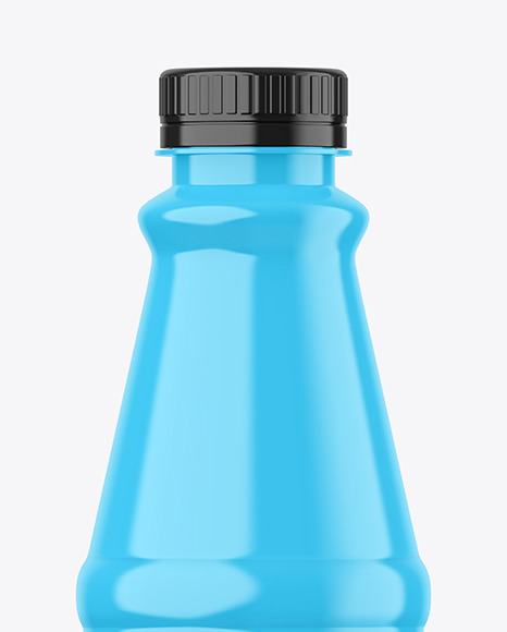 Glossy Sauce Bottle Mockup