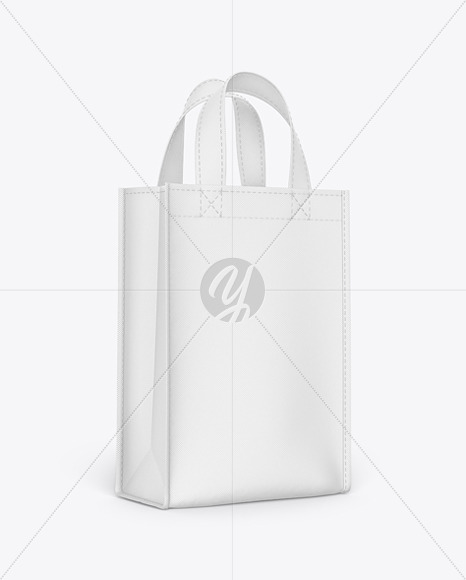 Folding Fabric Shopping Bag Mockup