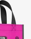 Folding Fabric Shopping Bag Mockup
