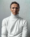 A Man Wearing a Turtleneck Mockup