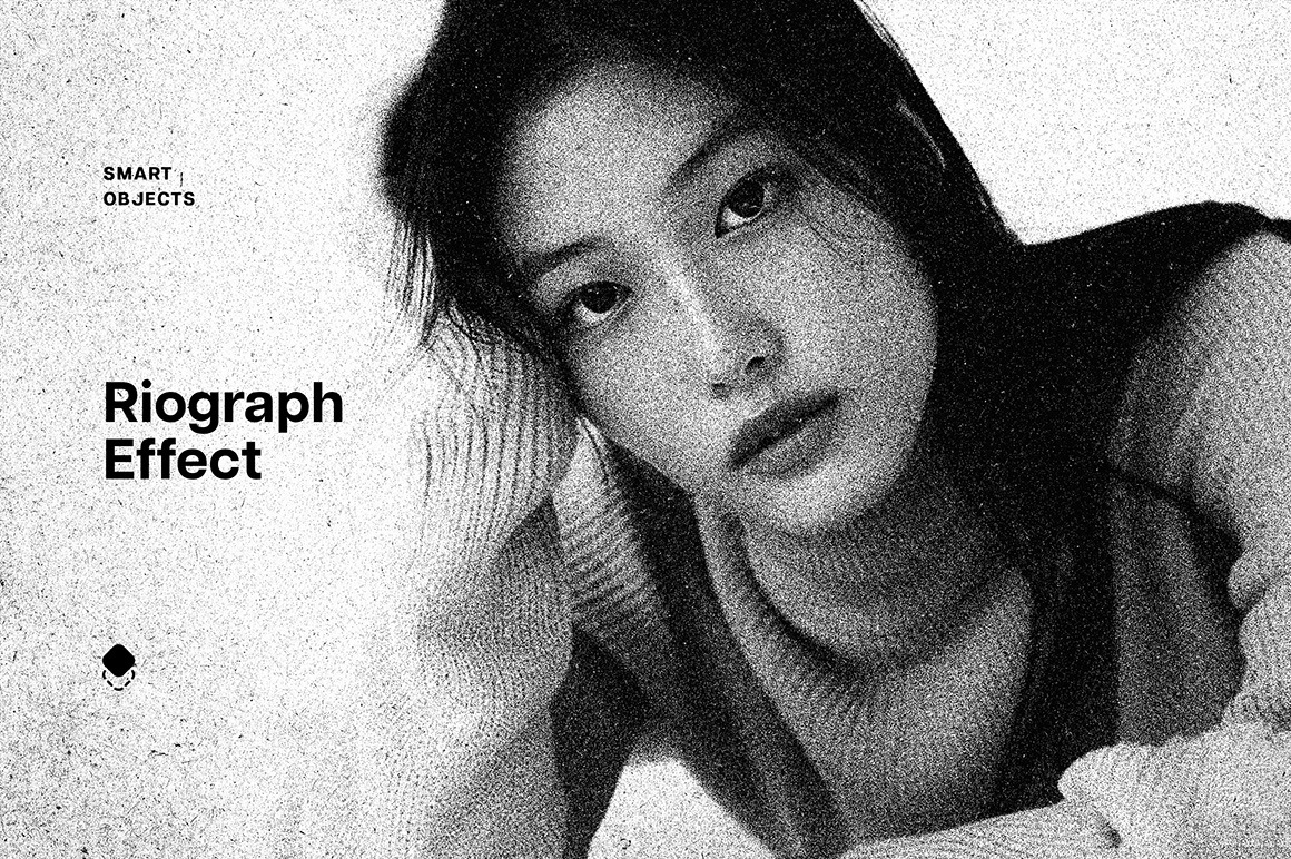 Grainy Risograph Photo Effect Grainy Risograph Photo Effect