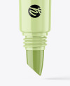 Glossy Cosmetic Tube Mockup