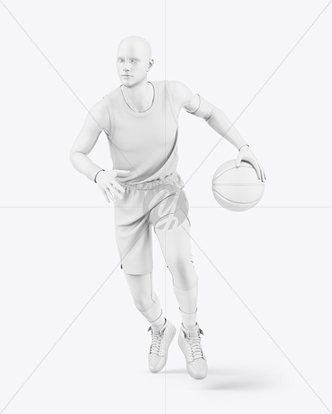 Basketball Kit w/ Mannequin Mockup