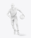Basketball Kit w/ Mannequin Mockup