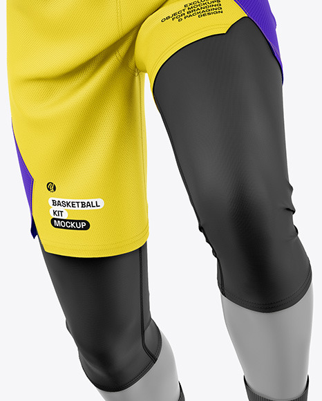 Basketball Kit w/ Mannequin Mockup