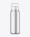 Metallic Thermo Bottle Mockup