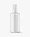 Clear Spray Bottle Mockup