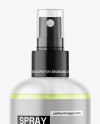 Frosted Color Liquid Spray Bottle Mockup