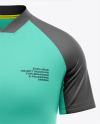 Men's Raglan Jersey Mockup