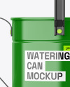 Glossy Watering Can Mockup
