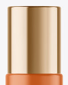 Matte Cosmetic Bottle with Pump Mockup