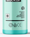 Matte Cosmetic Bottle with Pump Mockup