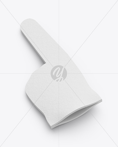 Foam Hand Mockup