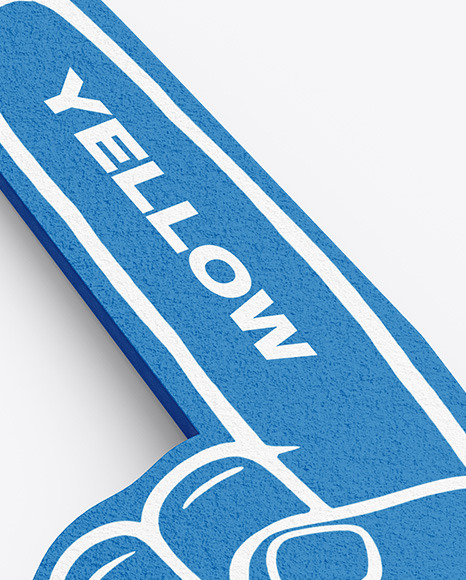 Foam Hand Mockup