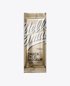 Metallic Snack Pack Mockup - Front View